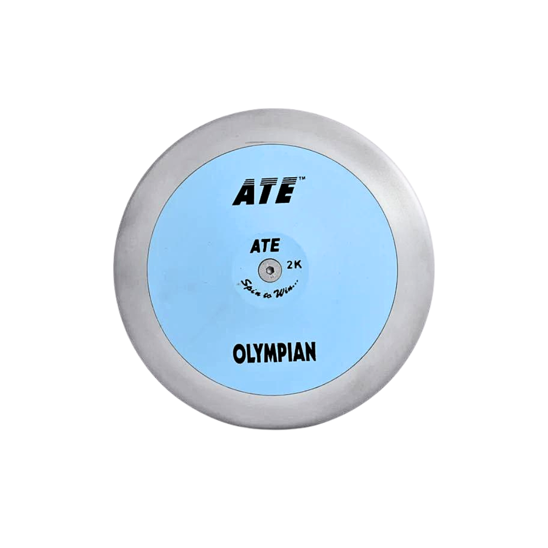 ATE Olympian Light Blue Steel Rim Discus - 83%