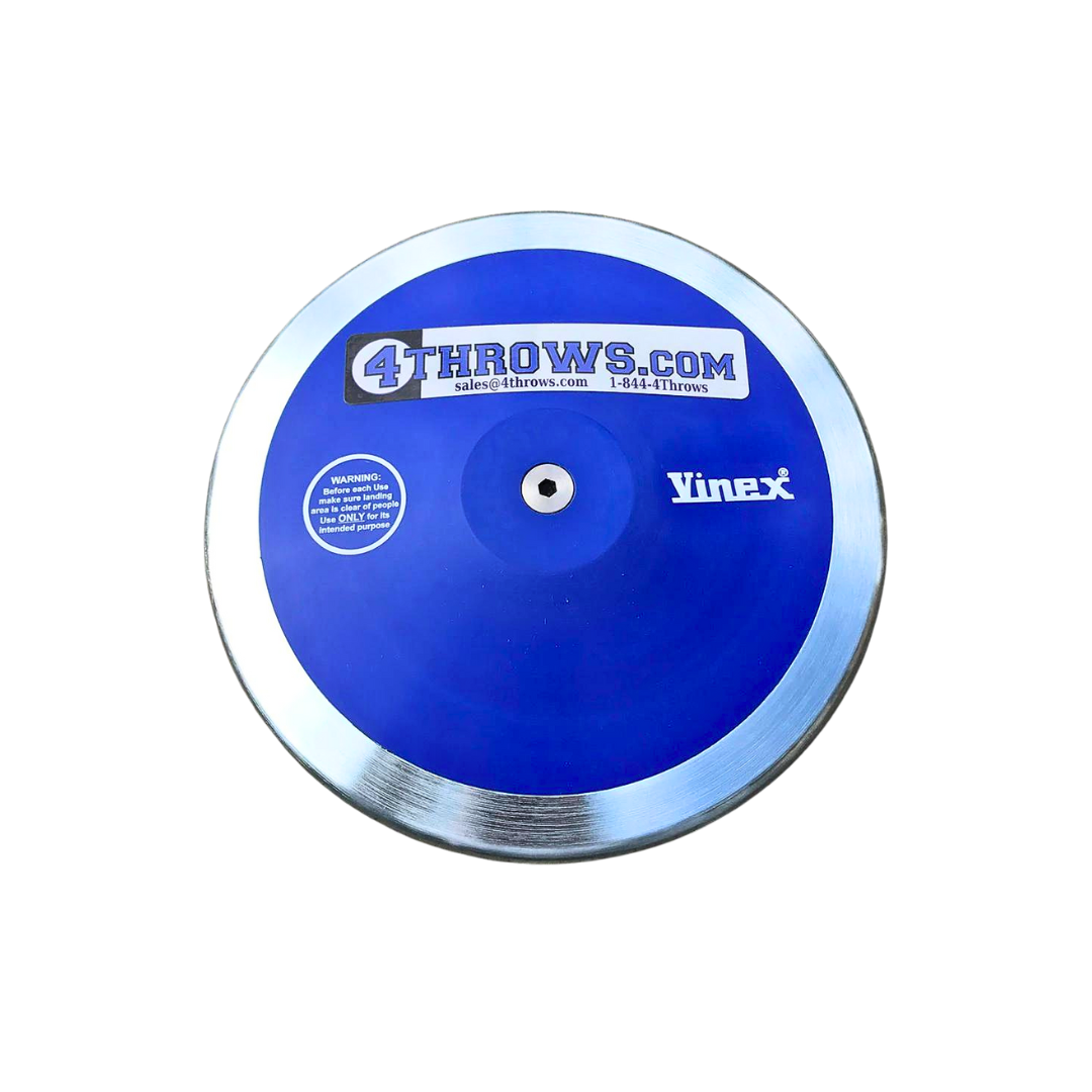 Blue - 80% - 2.0KG Rim Weight Vinex Discus - CLOSEOUT